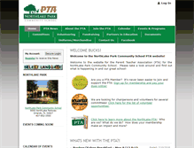 Tablet Screenshot of northlakeparkpta.org